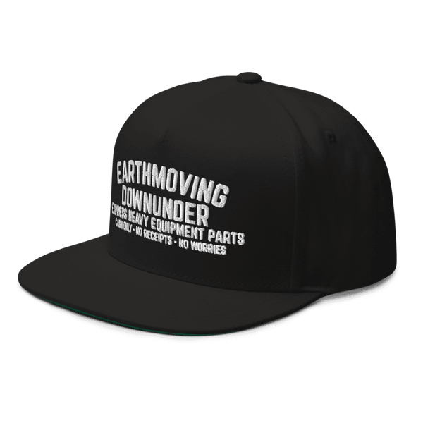 Earthmoving Downunder Express Parts - Black FlexFit SnapBack