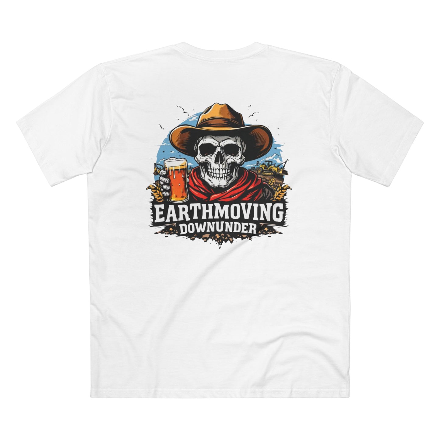 Earthmoving Downunder Skull T-Shirt