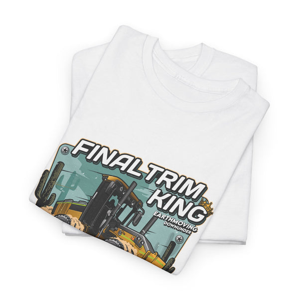 "Final Trim King - Deere Grader "BASIC" Tee – Heavy Equipment Apparel T-Shirt