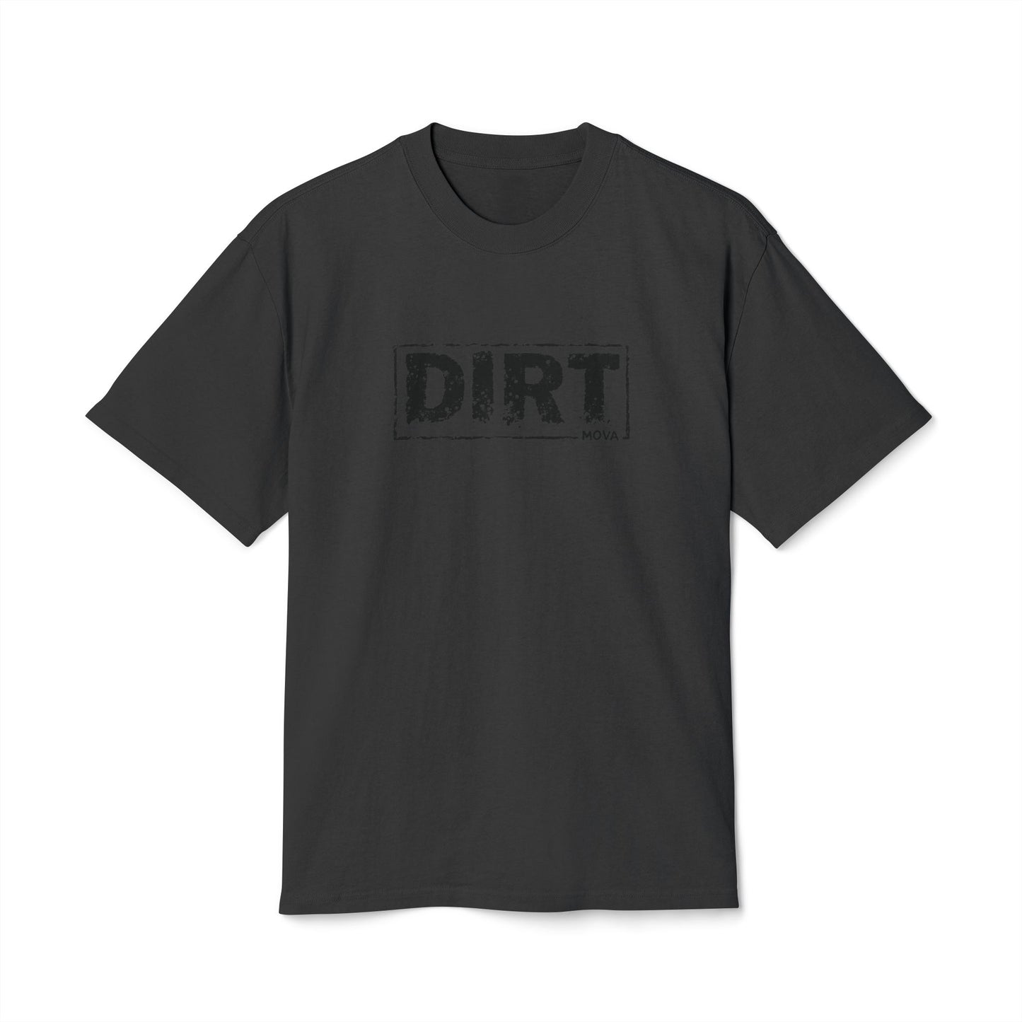 "DIRT MOVA" Faded Heavy T-Shirt