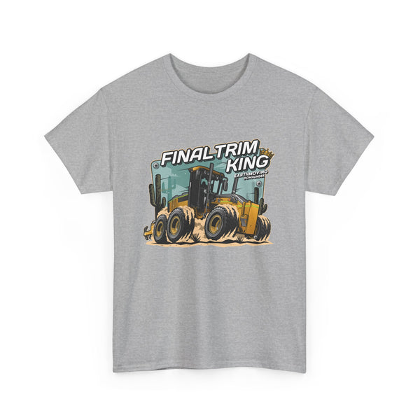 "Final Trim King - Deere Grader "BASIC" Tee – Heavy Equipment Apparel T-Shirt