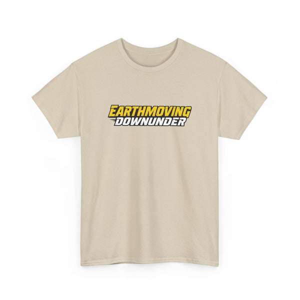 Earthmoving Downunder Brand Logo "BASIC" Tee – Heavy Equipment T-Shirt