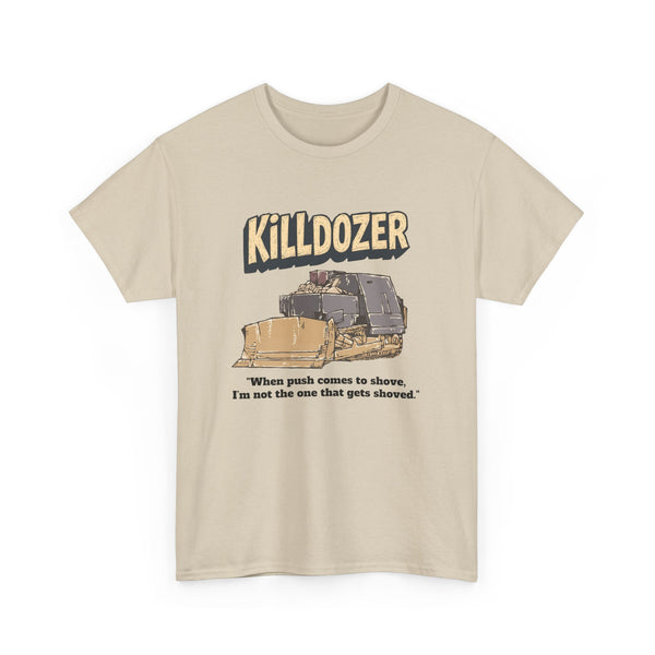 "Killdozer" Bulldozer Vintage T-Shirt – BASIC Heavy Machinery Apparel