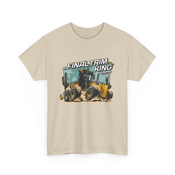 "Final Trim King - Deere Grader "BASIC" Tee – Heavy Equipment Apparel T-Shirt