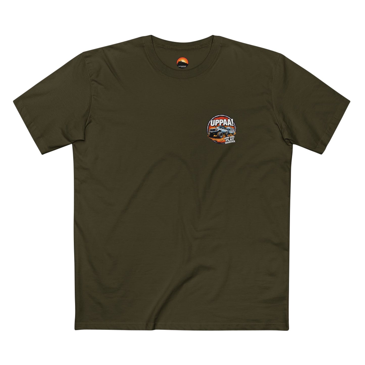 "Work Hard, Play Harder – UPPAA! Toyota Adventure T-Shirt"