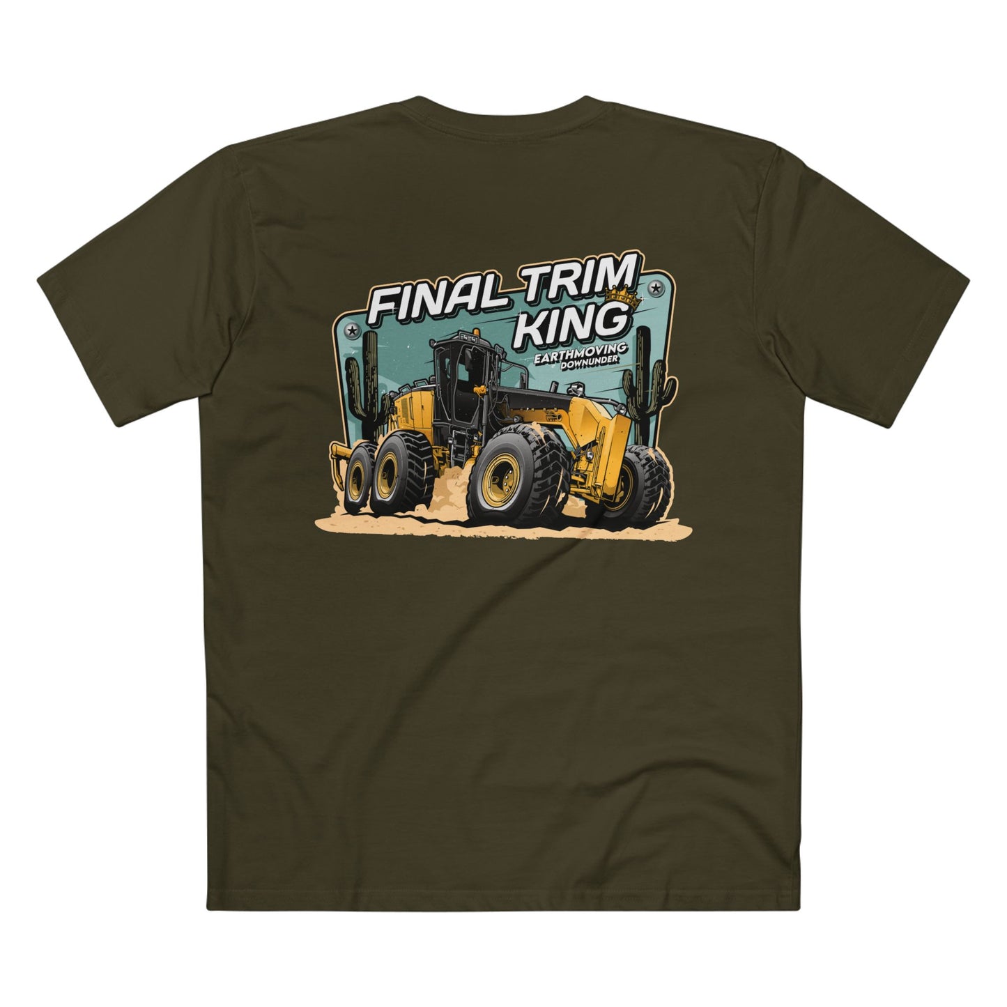 "FINAL TRIM KING" - CAT Grader T-Shirt