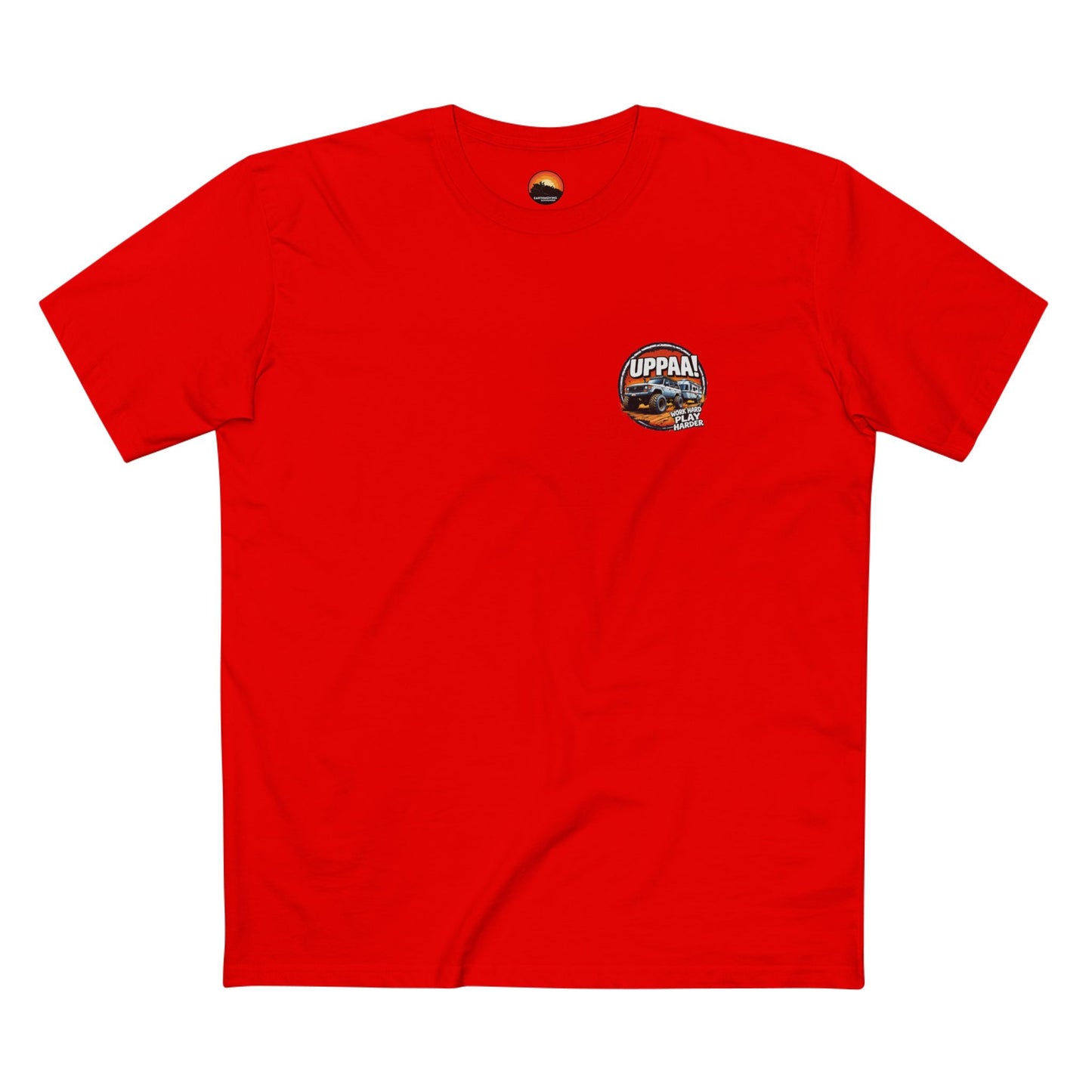 "Work Hard, Play Harder – UPPAA! Toyota Adventure T-Shirt"