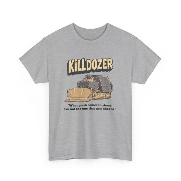 "Killdozer" Bulldozer Vintage T-Shirt – BASIC Heavy Machinery Apparel