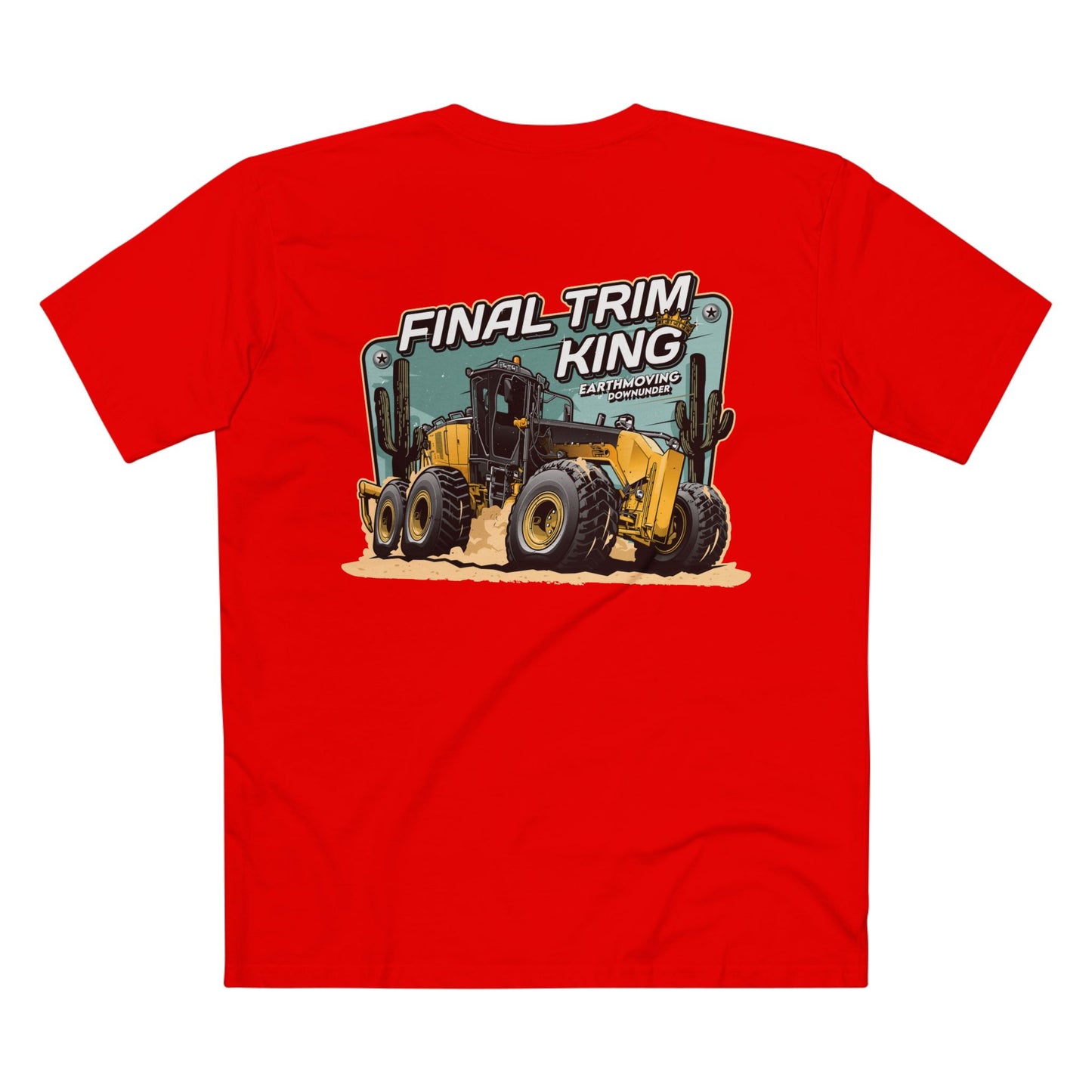 "FINAL TRIM KING" - CAT Grader T-Shirt