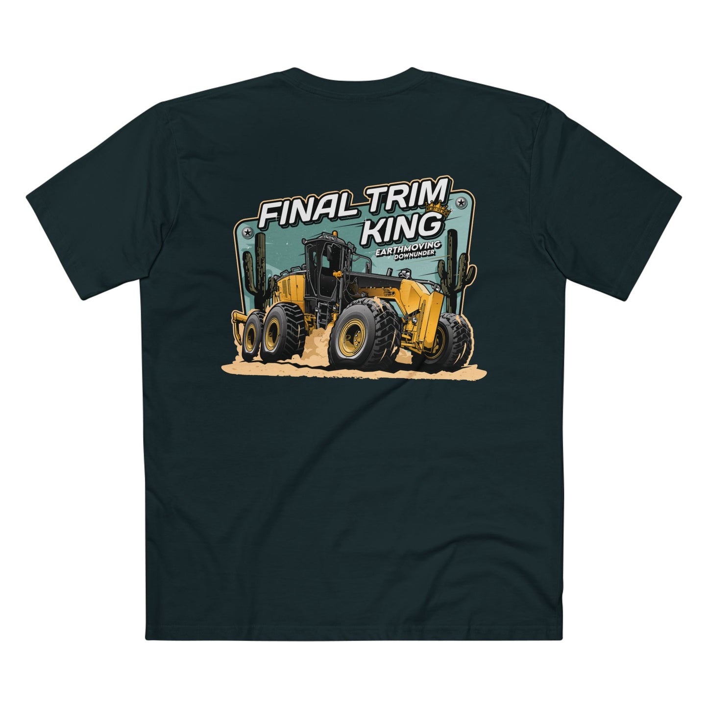 "FINAL TRIM KING" - CAT Grader T-Shirt