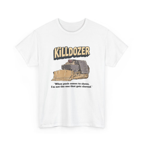 "Killdozer" Bulldozer Vintage T-Shirt – BASIC Heavy Machinery Apparel