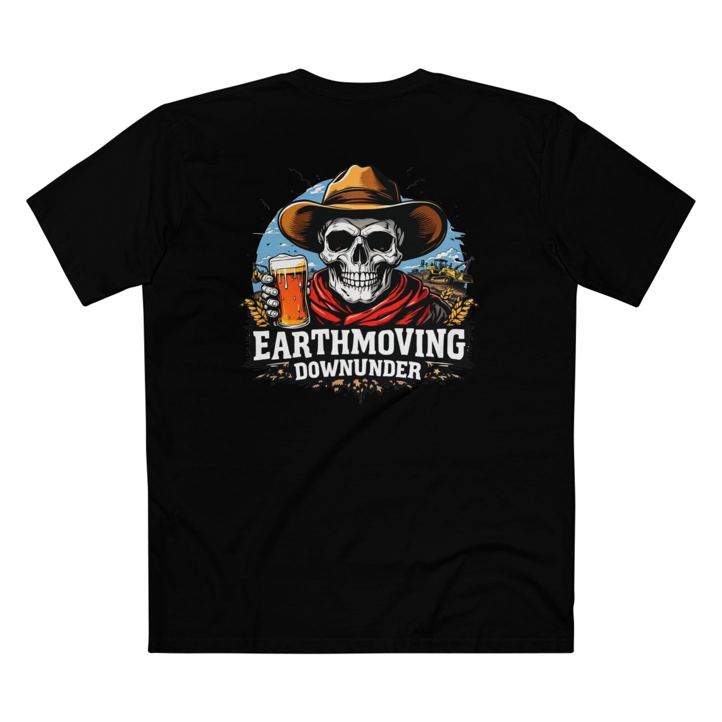 Earthmoving Downunder Skull T-Shirt