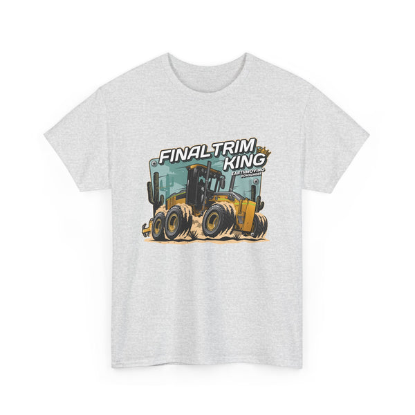 "Final Trim King - Deere Grader "BASIC" Tee – Heavy Equipment Apparel T-Shirt