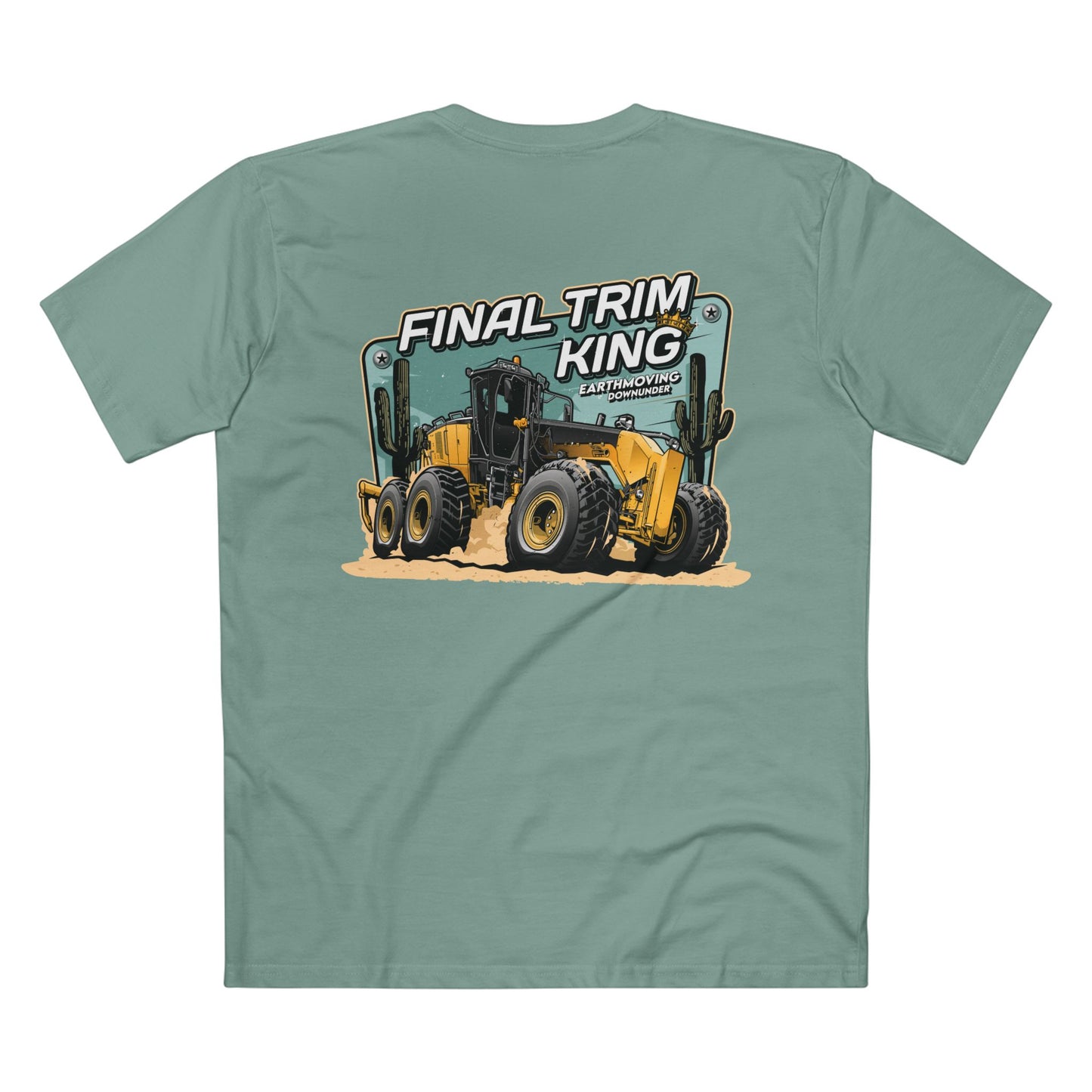 "FINAL TRIM KING" - CAT Grader T-Shirt