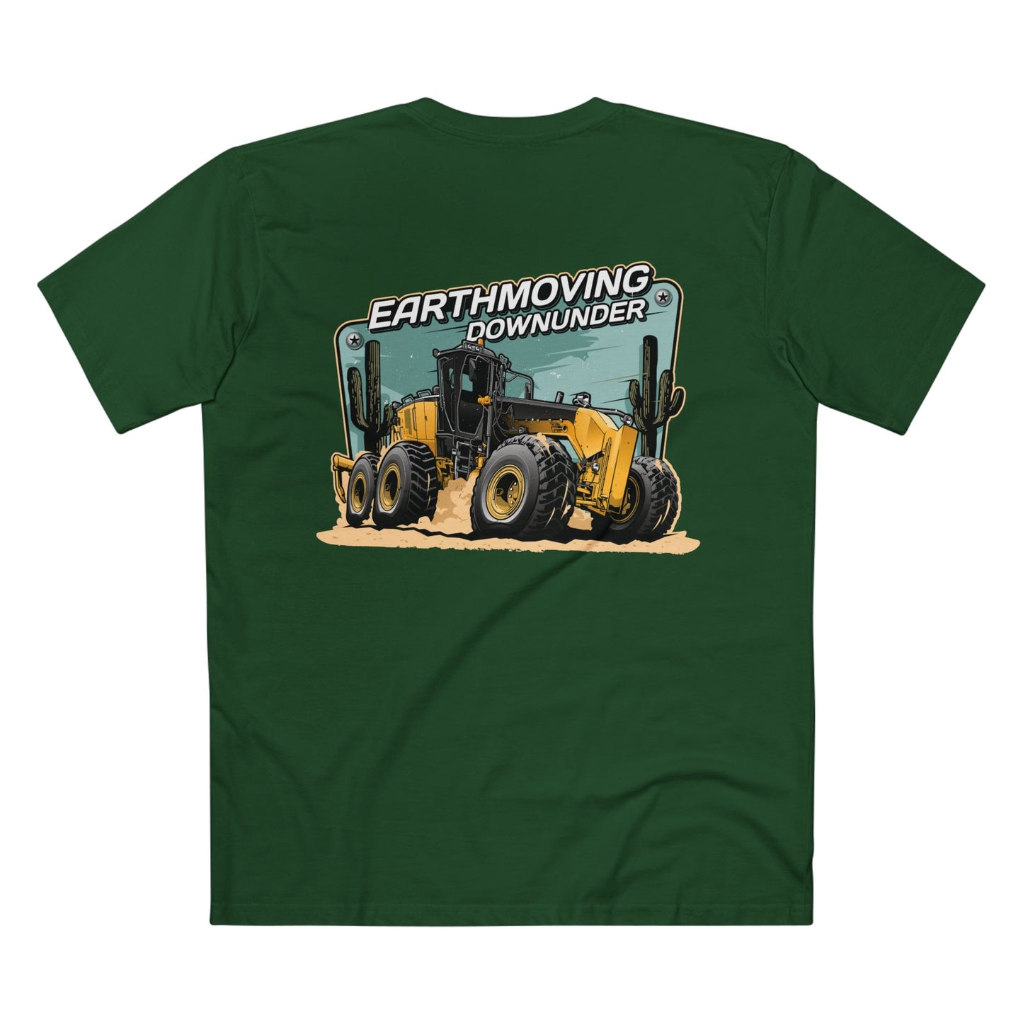 Eartmoving Downunder" - CAT Grader T-Shirt