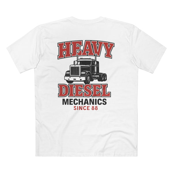 HEAVY DIESEL MECHANICS – SINCE '88 T-shirt  – Premium Heavy Equipment Apparel