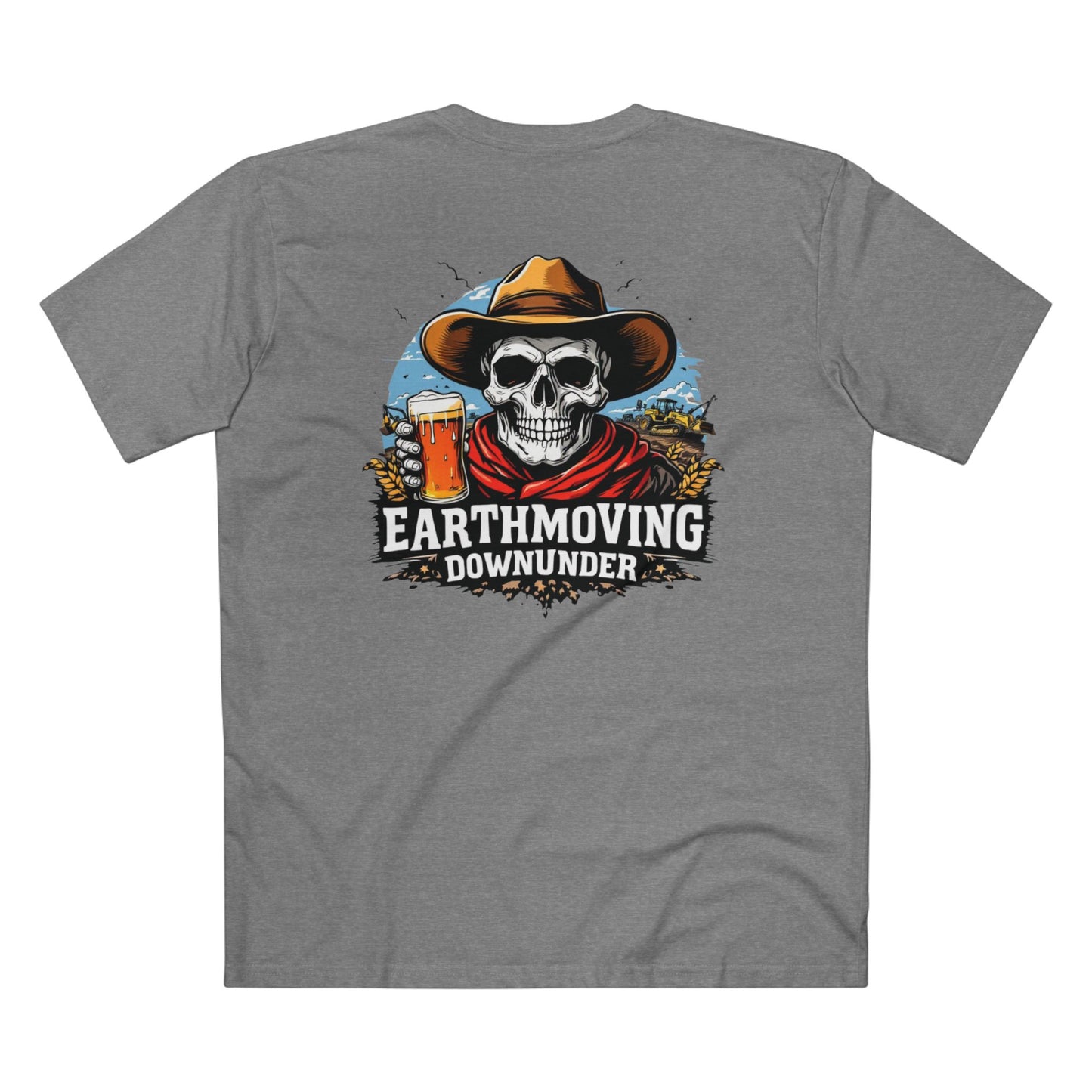 Earthmoving Downunder Skull T-Shirt