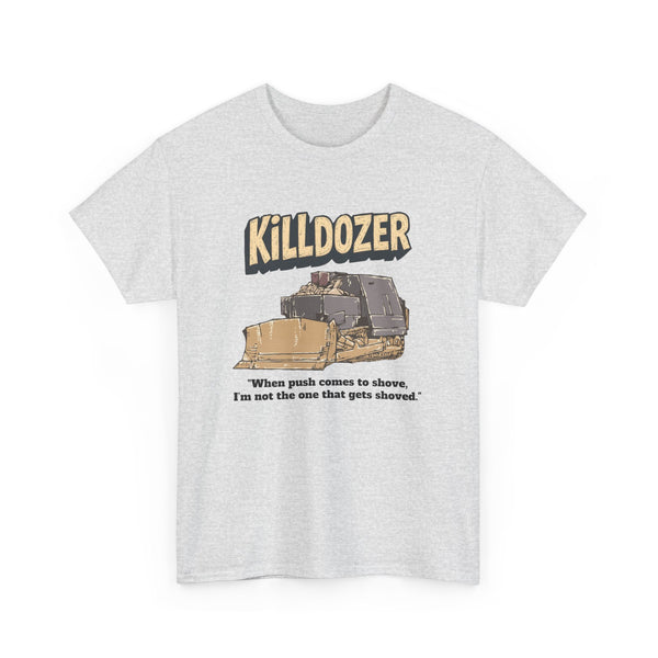 "Killdozer" Bulldozer Vintage T-Shirt – BASIC Heavy Machinery Apparel