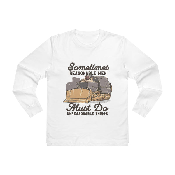 "Killdozer" Komatsu D355A Bulldozer Vintage Long Sleeve Shirt – Heavy Machinery Apparel