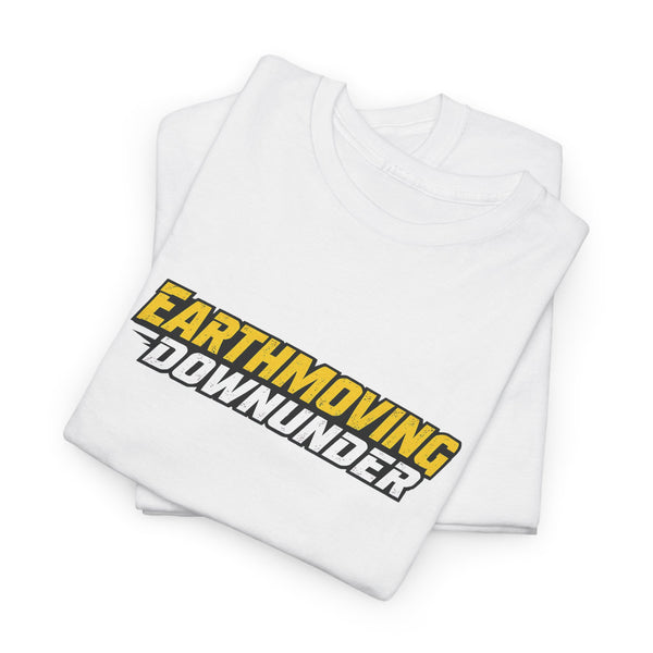 Earthmoving Downunder Brand Logo "BASIC" Tee – Heavy Equipment T-Shirt