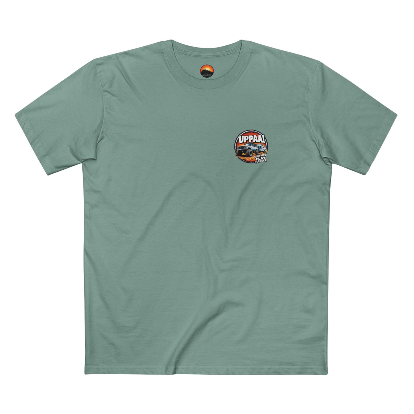 "Work Hard, Play Harder – UPPAA! Toyota Adventure T-Shirt"