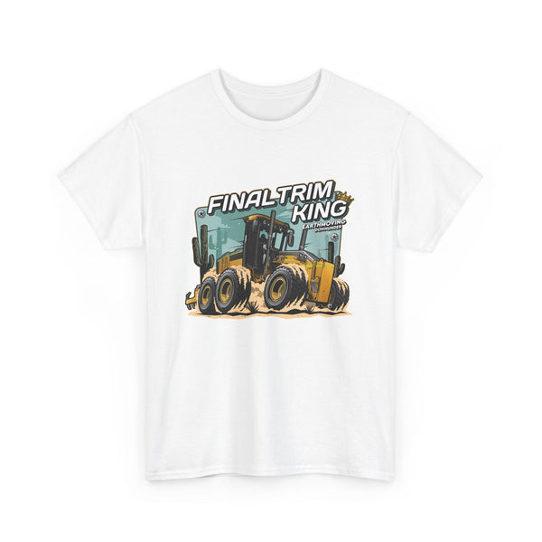 "Final Trim King - Deere Grader "BASIC" Tee – Heavy Equipment Apparel T-Shirt