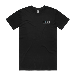 Black front flat lay