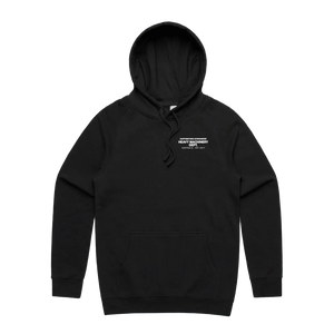 Black front flat lay
