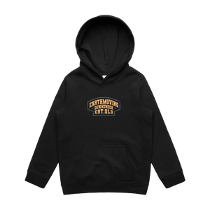 Black front flat lay