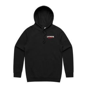 Black front flat lay