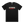 EMDU Classic Tee — Oversize Fit, Black — front logo