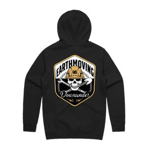 EMDU Skull Logo Hoodie – Built for Site Legends