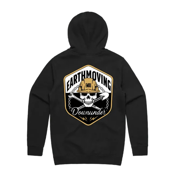 EMDU Skull Logo Hoodie – Built for Site Legends