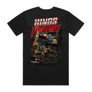 KINGS OF EARTHMOVING - ROADSIDE CIVIL T-SHIRT FOR EARTHMOVERS