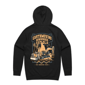 EDMU Heritage Hoodie EST QLD | Premium Australian Earthmoving Apparel
