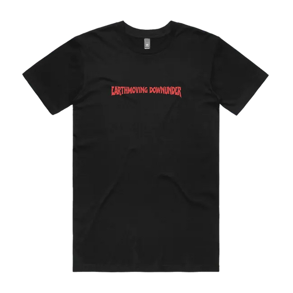 Support Your Local Earthmover - PREMIUM T-SHIRT FOR HEAVY EQUIPMENT RAT FINK STYLE