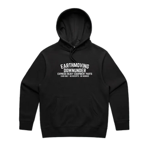 Express Heavy Equipment Parts Oversized Heavyweight Hoodie – Heavy Equipment Clothing