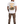Man wearing a white t-shirt with a graphic design on the back, standing against a white background.