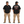 Earthmoving Downunder Heavy Machinery Department eagle tee, heavy black front back apparel mockup.