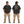Heavy Machinery Dept tee — Oversize Fit faded black — full-body front and back views with updated Heavy Iron Filming Co chest placement