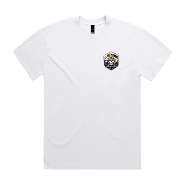 Faded White front flat lay