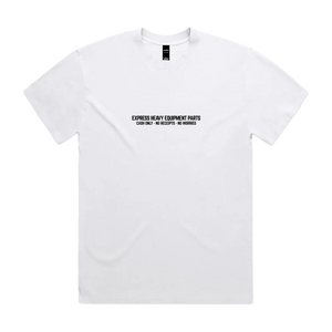 Faded White front flat lay