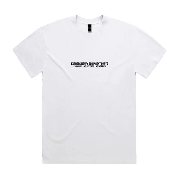 Faded White front flat lay
