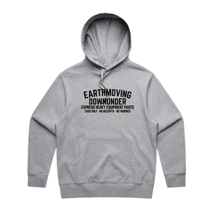 Express Heavy Equipment Parts Oversized Heavyweight Hoodie – Heavy Equipment Clothing