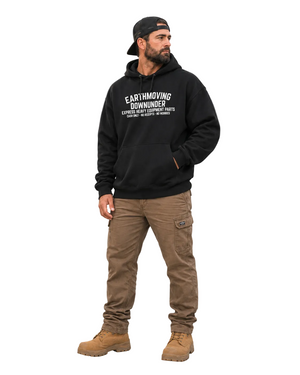 Express Heavy Equipment Parts Oversized Heavyweight Hoodie – Heavy Equipment Clothing