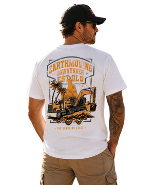 EDMU Heritage T-Shirt EST QLD | Premium Australian Earthmoving Apparel