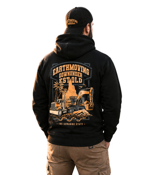 EDMU Heritage Hoodie EST QLD | Premium Australian Earthmoving Apparel