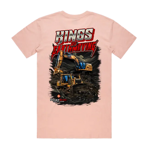 KINGS OF EARTHMOVING - ROADSIDE CIVIL T-SHIRT FOR EARTHMOVERS