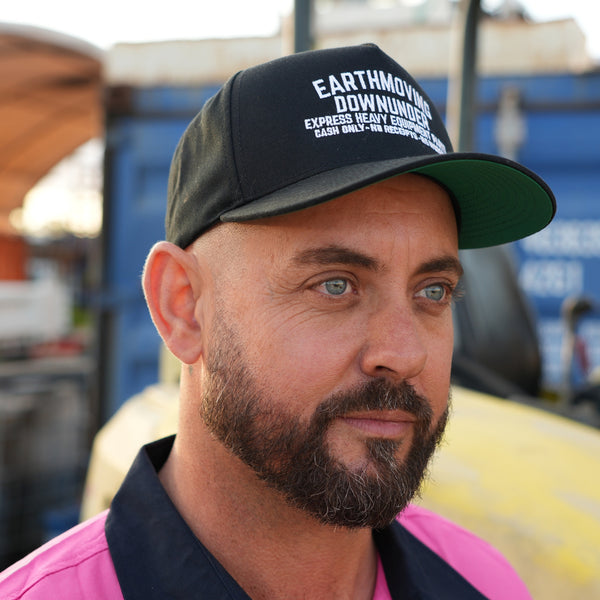 Earthmoving Downunder Express Parts - Black FlexFit SnapBack