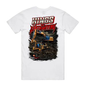 KINGS OF EARTHMOVING - ROADSIDE CIVIL T-SHIRT FOR EARTHMOVERS